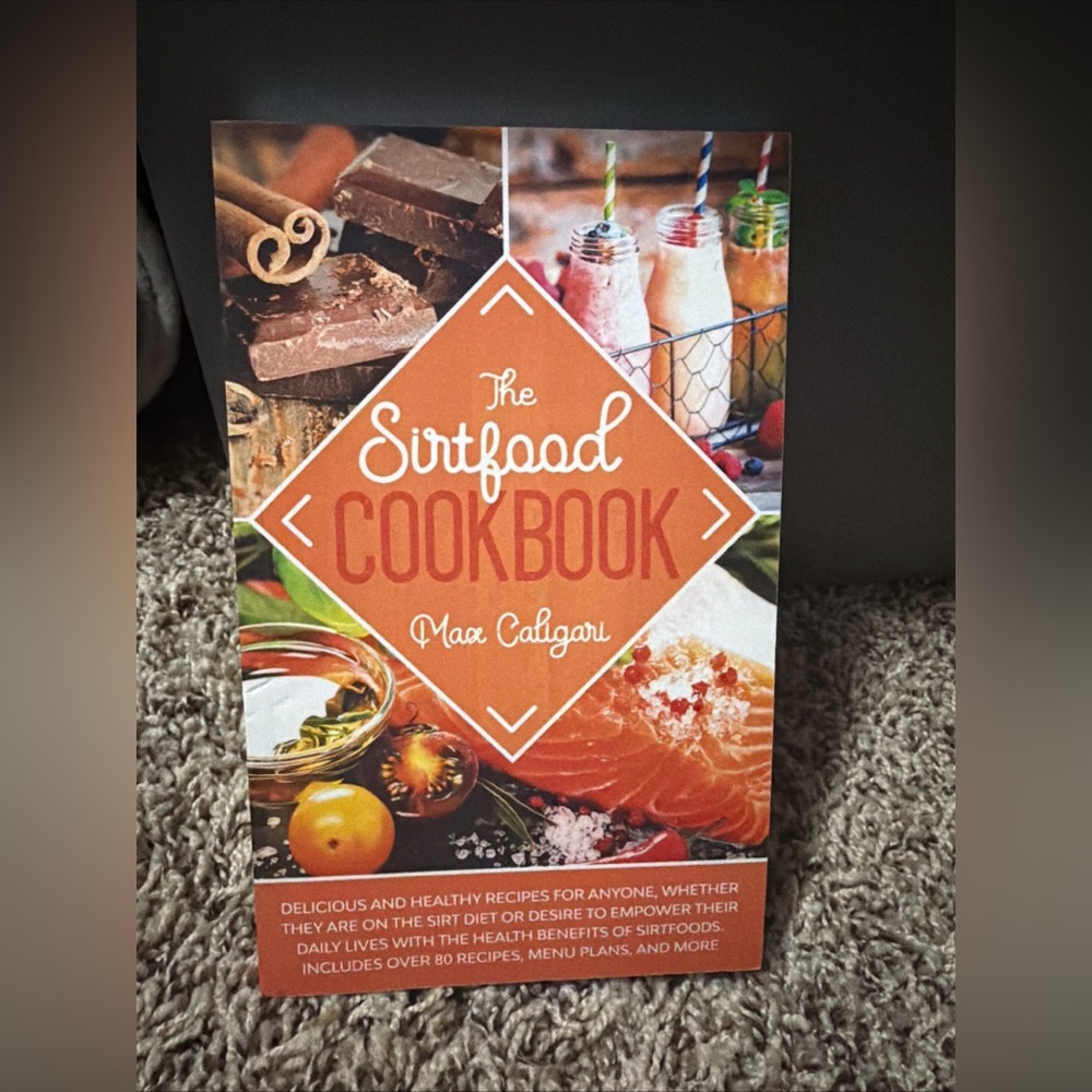 The Sirtfood Cookbook by - Colorful Design